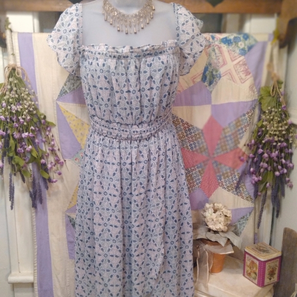 Mason & Belle Hi Lo Romantic Maxi Dress - Picture 1 of 8